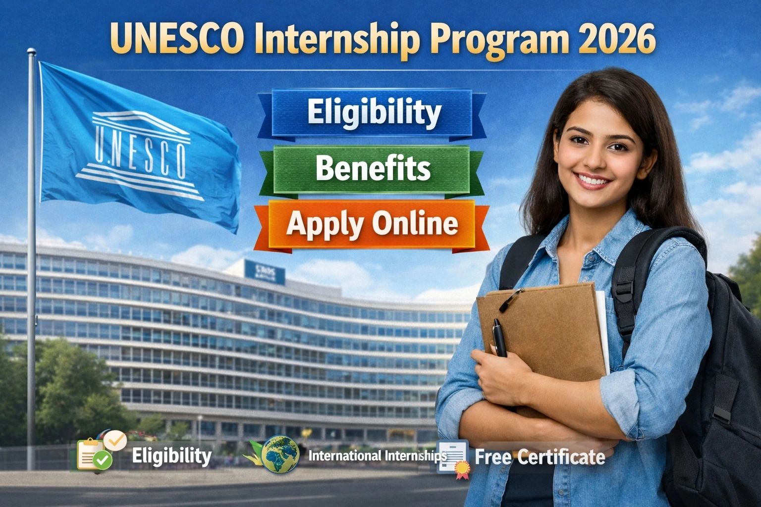 UNESCO Internship Program 2026 – Eligibility, Benefits & Application ...