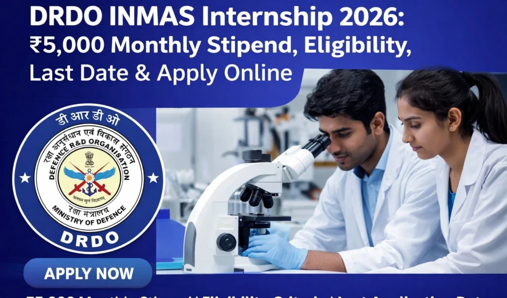 DRDO INMAS Internship