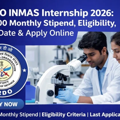 DRDO INMAS Internship