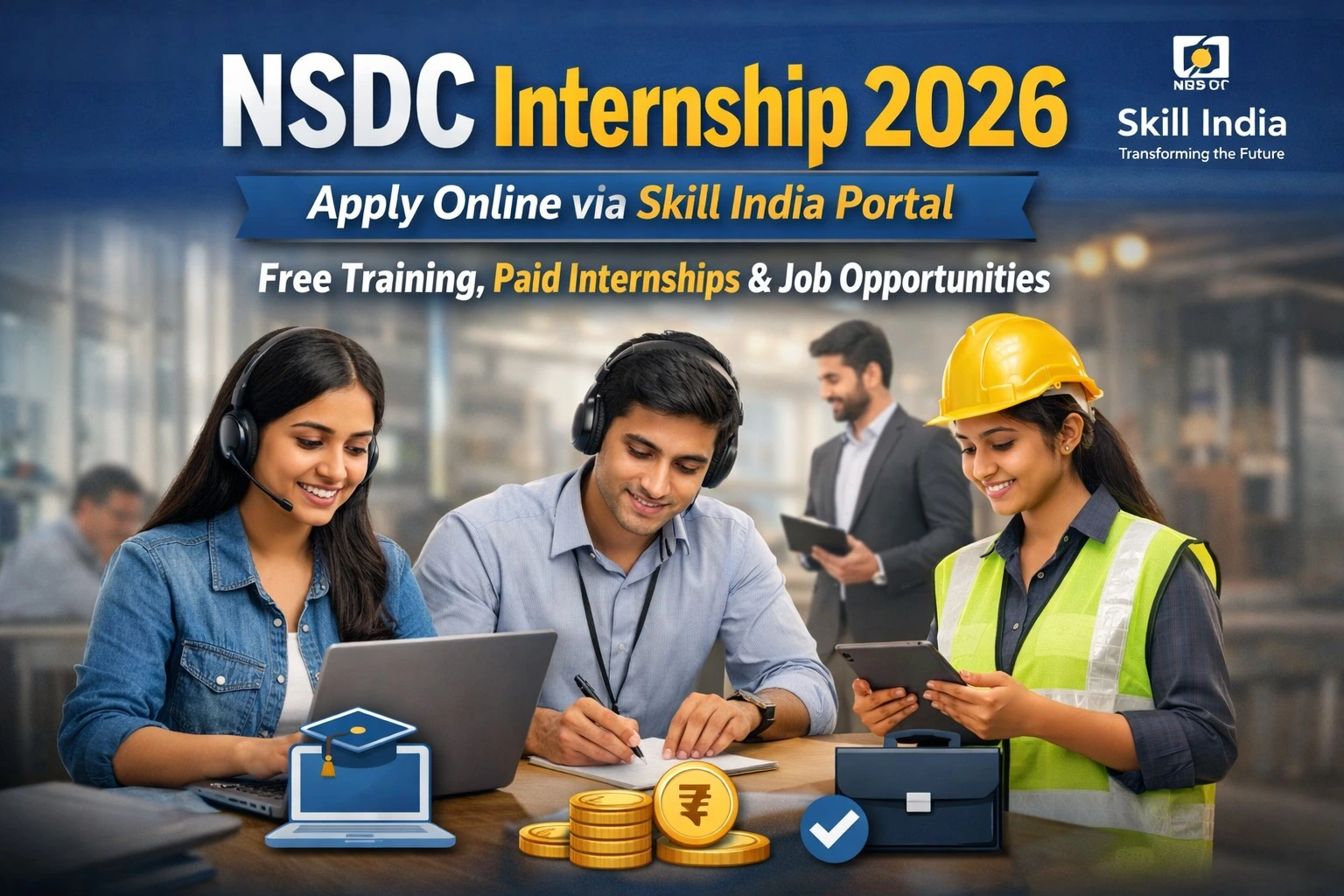 NSDC Internship 2026: Apply Online via Skill India Portal for Free ...