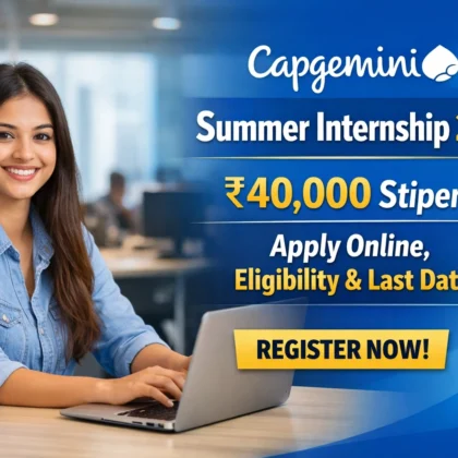 Capgemini Summer Internship