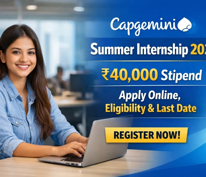 Capgemini Summer Internship