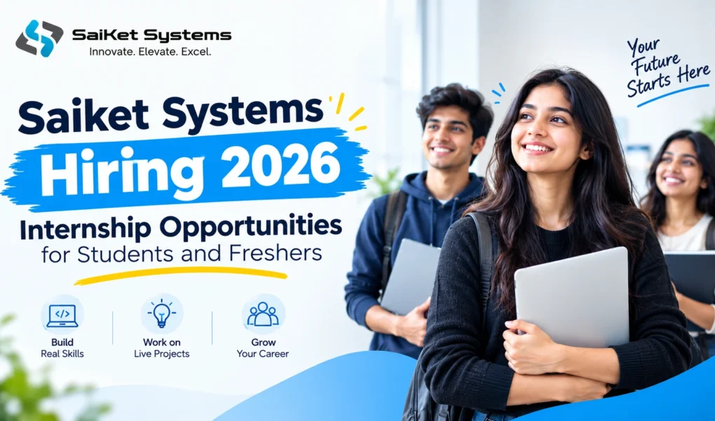 Saiket Systems Hiring 2026