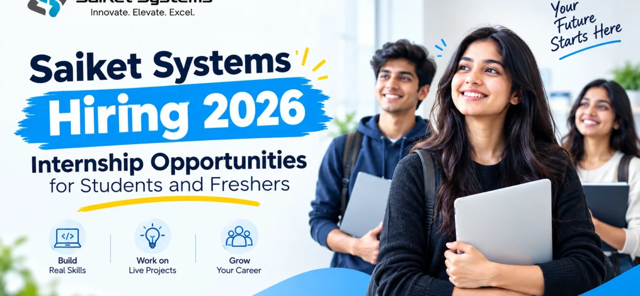Saiket Systems Hiring 2026