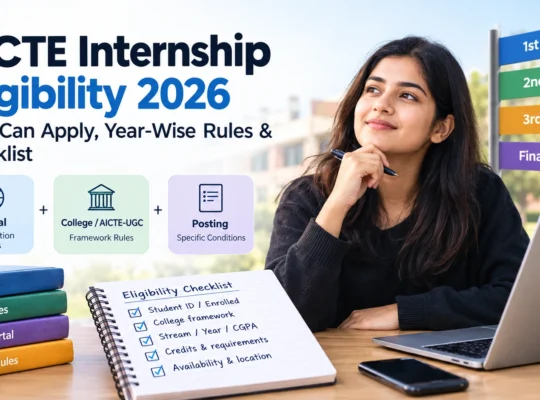 AICTE Internship Eligibility