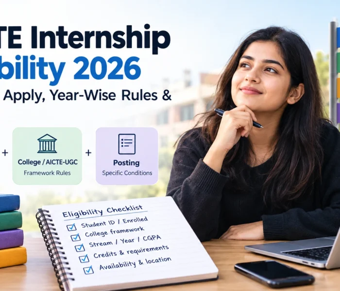AICTE Internship Eligibility