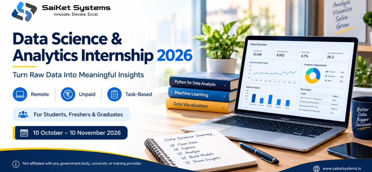Data Science & Analytics Internship